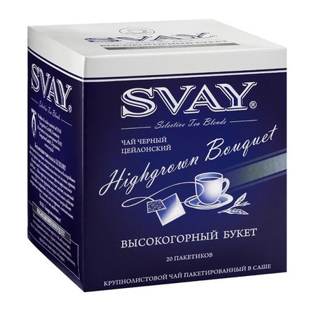 Svay Highgrown Bouquet черный чай в саше