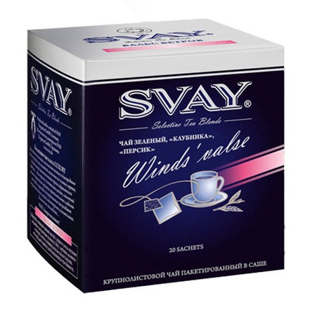 Svay Winds’ Valse с ароматом клубники и персика чай в саше